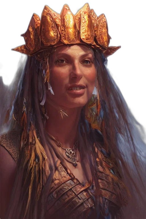 face, jewelry, crown, dragon, fantasy art, concept art, photorealistic, oil painting transparent PNG cut-out