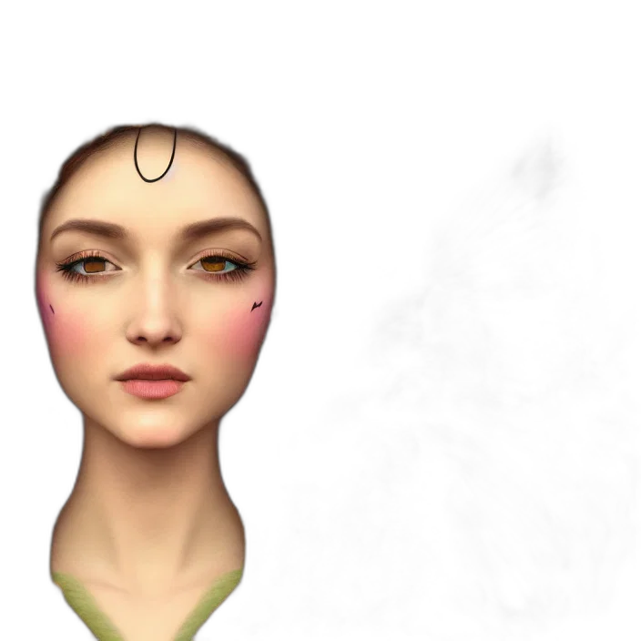 face, mask, jewelry, crown transparent PNG cut-out