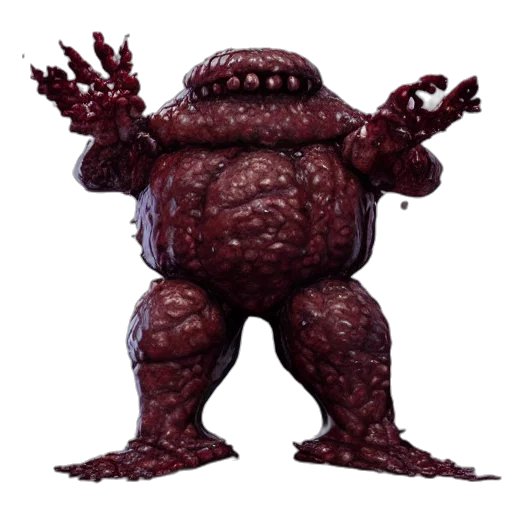 creature, animal, robot, staff, concept art, 3d render, pixel art, photorealistic transparent PNG cut-out