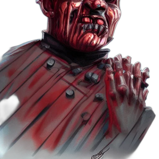 face, creature, concept art, comic book art transparent PNG cut-out
