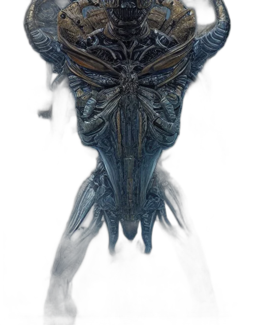 creature, dragon, mask, crown transparent PNG cut-out