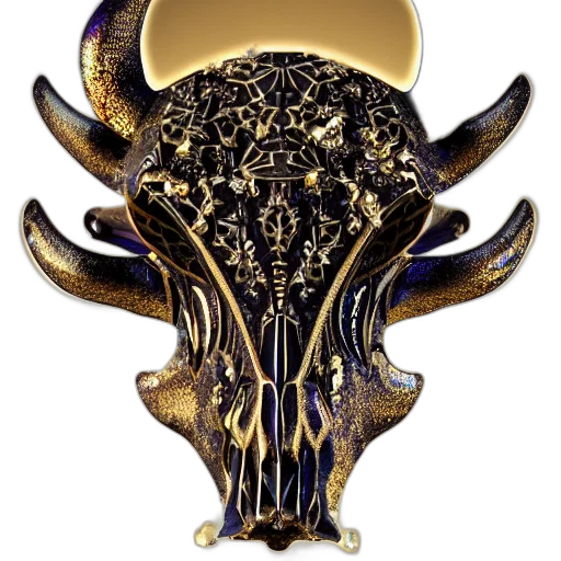mask, crown, jewelry, dragon, fantasy art, 3d render, concept art, decorated transparent PNG cut-out