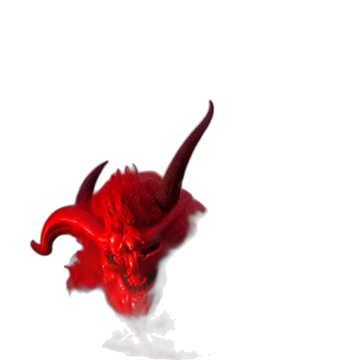 dragon, mask, creature, weapon transparent PNG cut-out