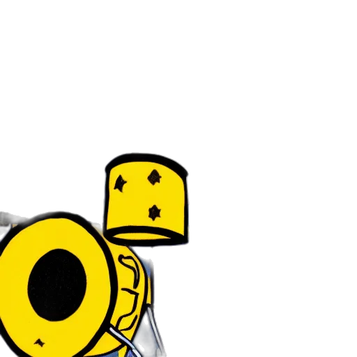 robot, mask, face, crown, pixel art, concept art, 3d render, cartoon transparent PNG cut-out
