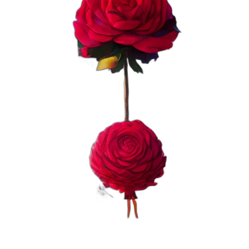 flower, crown, jewelry, hat, 3d render, photorealistic, concept art, pixel art transparent PNG cut-out