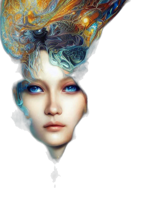 face, crown, mask, robot transparent PNG cut-out