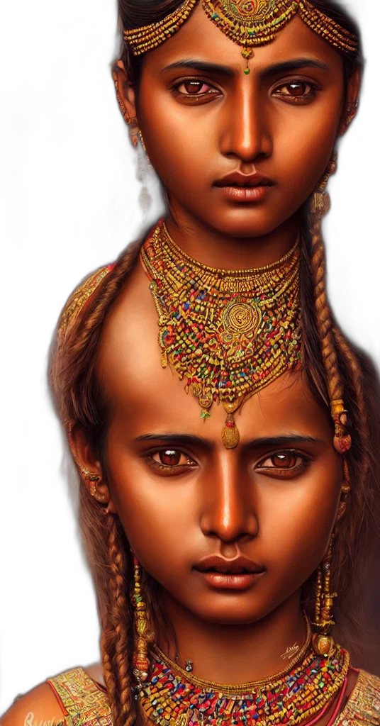 jewelry, face, crown, hair transparent PNG cut-out