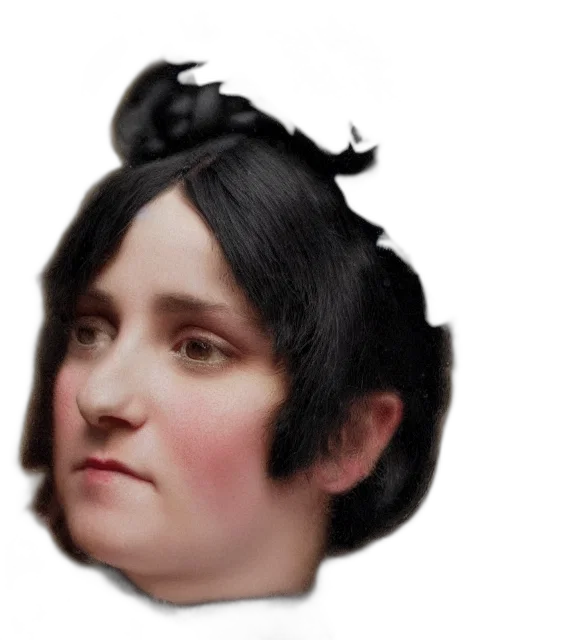 face, hair, crown, hat, photorealistic, oil painting, anime, 3d render transparent PNG cut-out