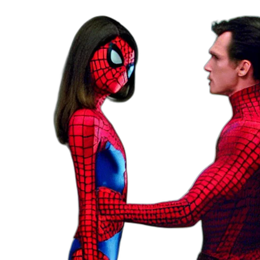 comic book art, concept art, 3d render, zendaya transparent PNG cut-out