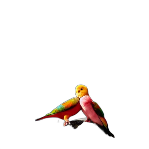 animal, staff, creature, weapon, pixel art, 3d render, concept art, vaporwave transparent PNG cut-out