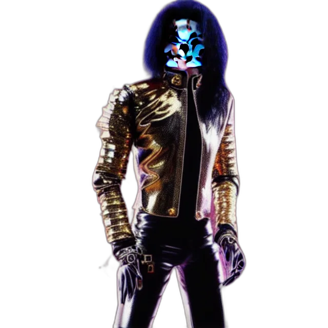 mask, robot, jacket, creature, concept art, 3d render, comic book art, photorealistic transparent PNG cut-out