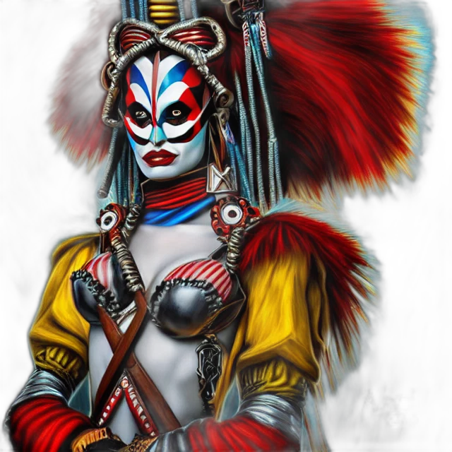 mask, staff, jewelry, face transparent PNG cut-out