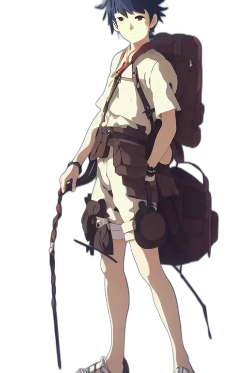 staff, weapon, jacket, animal transparent PNG cut-out