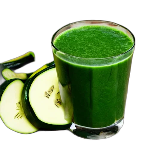 food, green, zucchini, juice, broken, glass transparent PNG cut-out