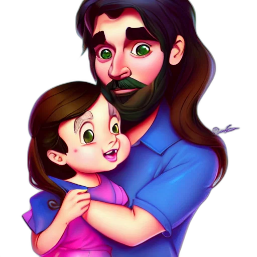 face, hair, mask, cartoon transparent PNG cut-out