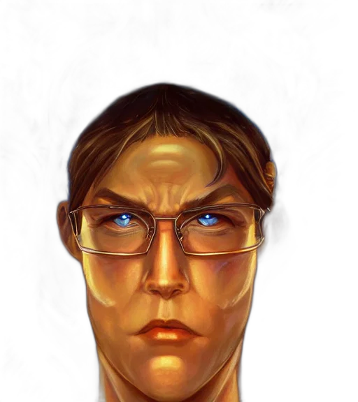 face, mask, staff, robot transparent PNG cut-out