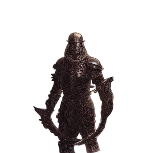 creature, staff, sword, weapon, concept art, fantasy art, 3d render, pixel art transparent PNG cut-out