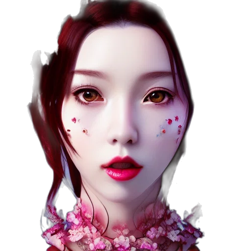 face, mask, robot, fantasy art transparent PNG cut-out