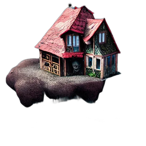 building, furniture, 3d render, concept art transparent PNG cut-out
