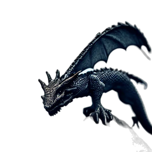 dragon, animal, creature, weapon, 3d render, photorealistic, concept art, fantasy art transparent PNG cut-out