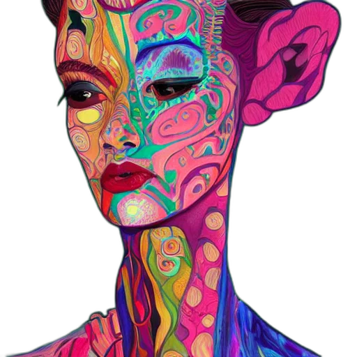 face, mask, creature, robot transparent PNG cut-out
