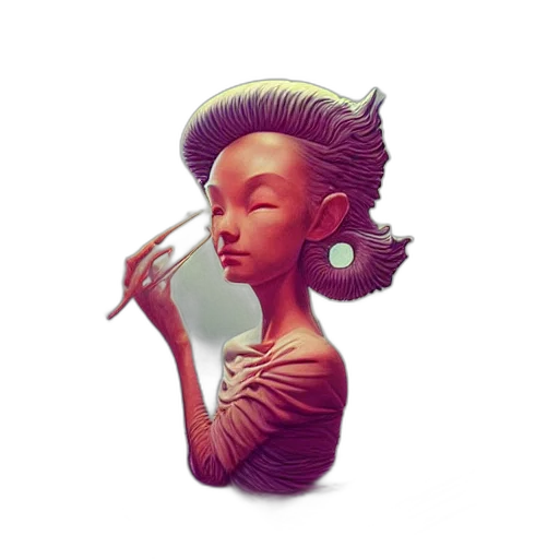 face, hair, crown, jewelry, fantasy art, concept art, pixel art, comic book art transparent PNG cut-out