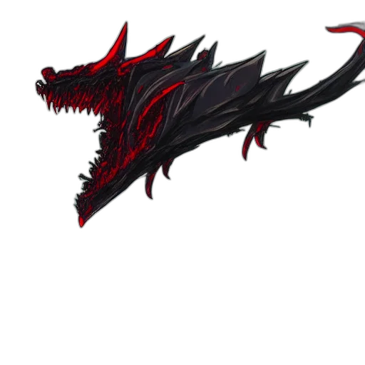 dragon, weapon, staff, creature, concept art, fantasy art, 3d render, pixel art transparent PNG cut-out