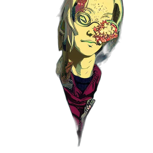 mask, face, creature, staff transparent PNG cut-out