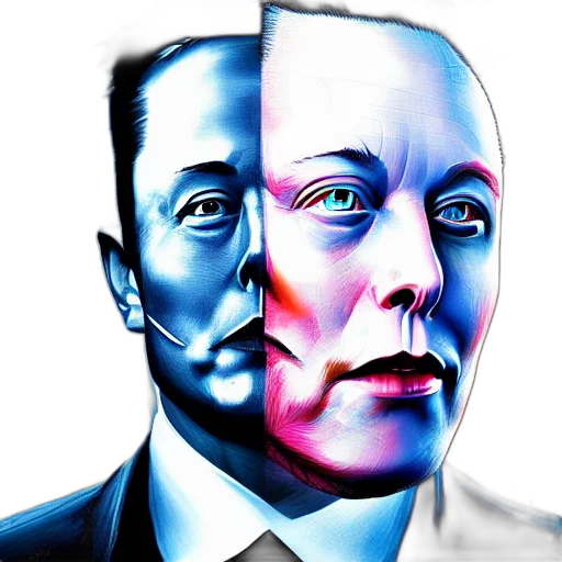 robot, face, mask, photorealistic transparent PNG cut-out
