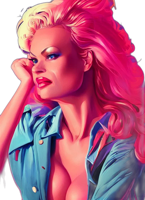 comic book art, photorealistic, cartoon, concept art transparent PNG cut-out