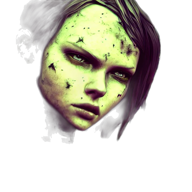 face, mask, creature, photorealistic, fantasy art, concept art, comic book art, outer space transparent PNG cut-out