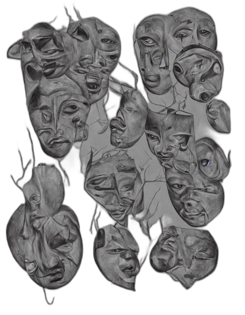 mask, face, crown, hat transparent PNG cut-out