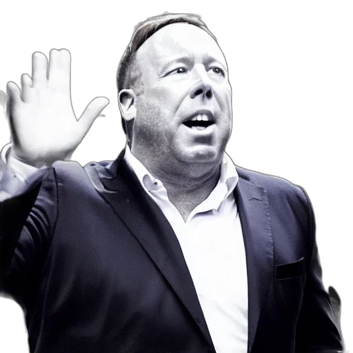 creature, alex, jones, falls transparent PNG cut-out