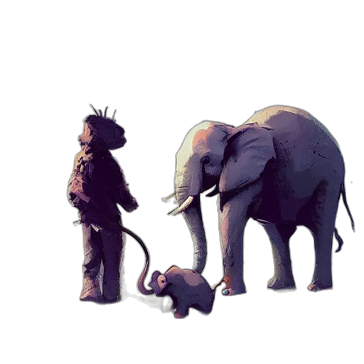 animal, creature, staff, concept art transparent PNG cut-out