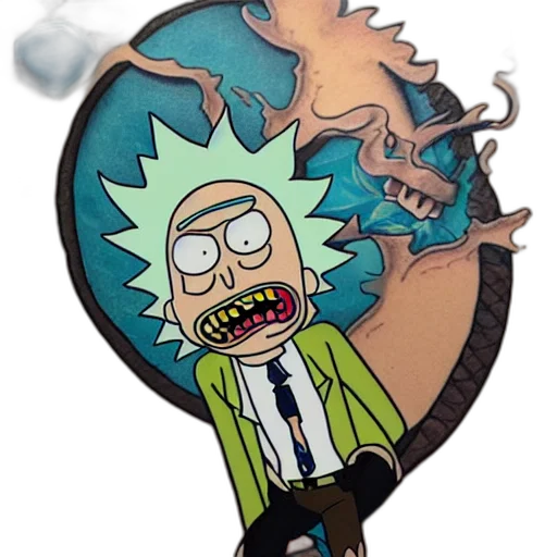 staff, mask, creature, jacket, cartoon, concept art, comic book art, 3d render transparent PNG cut-out
