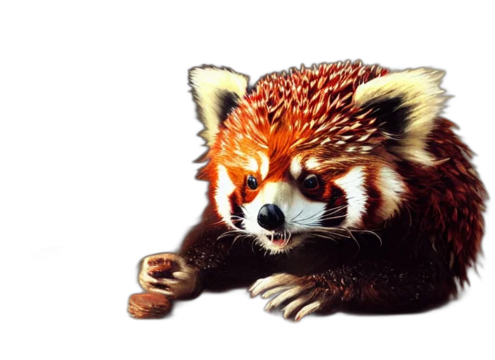 animal, creature, staff, photorealistic transparent PNG cut-out