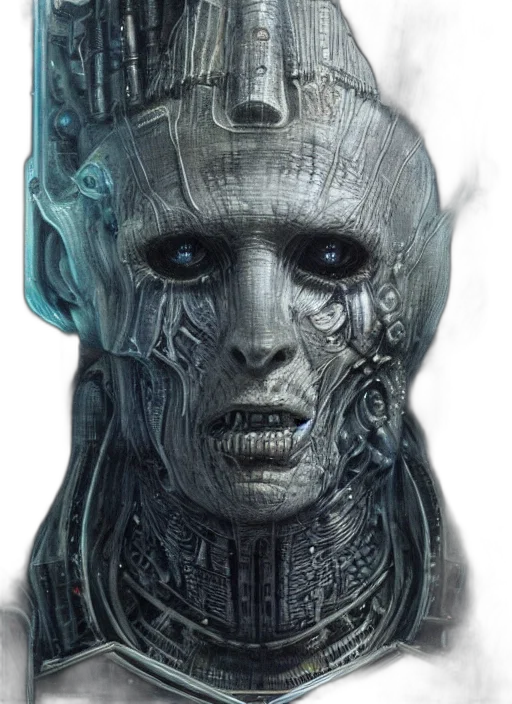 robot, face, mask, creature transparent PNG cut-out