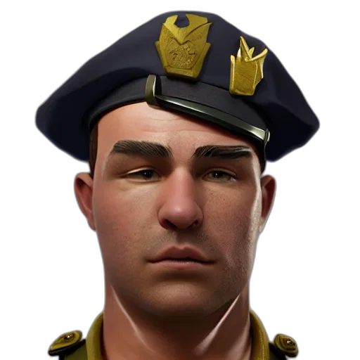 staff, face, hat, crown transparent PNG cut-out