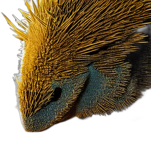 dragon, animal, hair, creature transparent PNG cut-out
