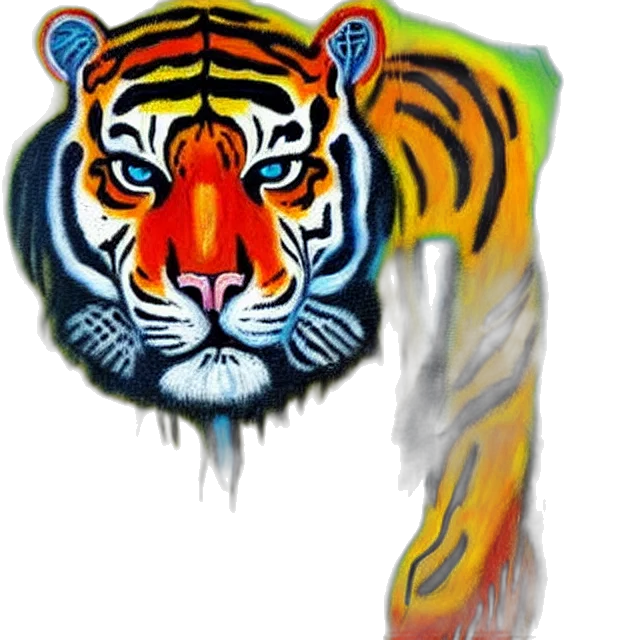 mask, animal, photorealistic, 3d render, concept art, oil painting, colorful, beautiful transparent PNG cut-out