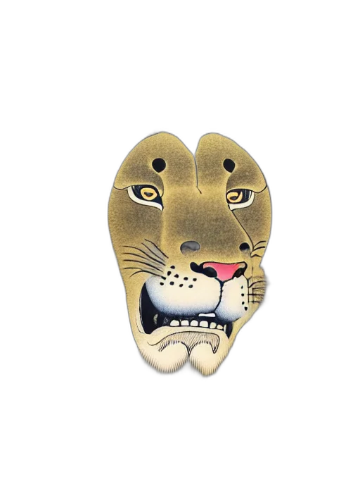 jewelry, mask, 3d render, photorealistic transparent PNG cut-out