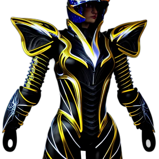 robot, staff, concept art, 3d render, cyberpunk, fantasy art, photography, hyper transparent PNG cut-out