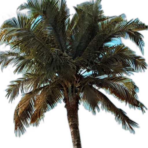 tree, umbrella, hair, staff transparent PNG cut-out