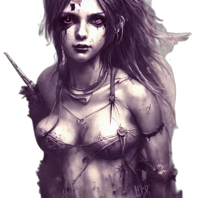 sword, weapon, face, fantasy art, concept art, comic book art, photorealistic, dark transparent PNG cut-out