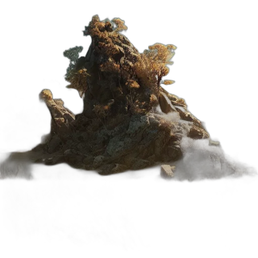 crown, tree, dragon, creature transparent PNG cut-out