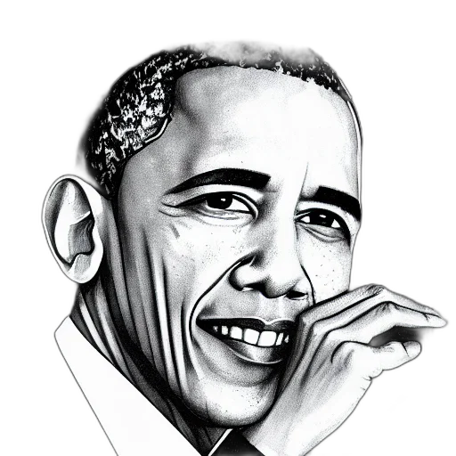 face, staff, jewelry, photorealistic, pencil sketch, cartoon, comic book art, president transparent PNG cut-out