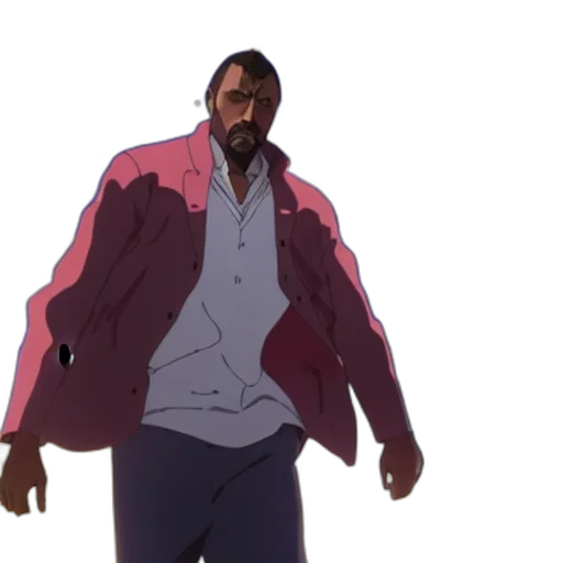 jacket, concept art, cartoon, anime transparent PNG cut-out