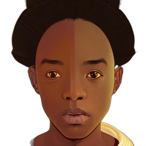 face, crown, mask, hair, concept art, photorealistic, pixel art, comic book art transparent PNG cut-out