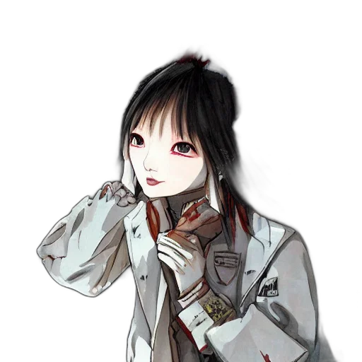 jacket, staff, mask, face transparent PNG cut-out