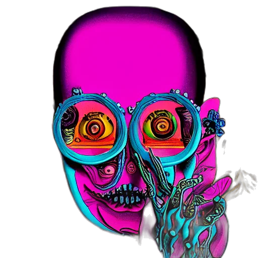 mask, face, robot, creature transparent PNG cut-out